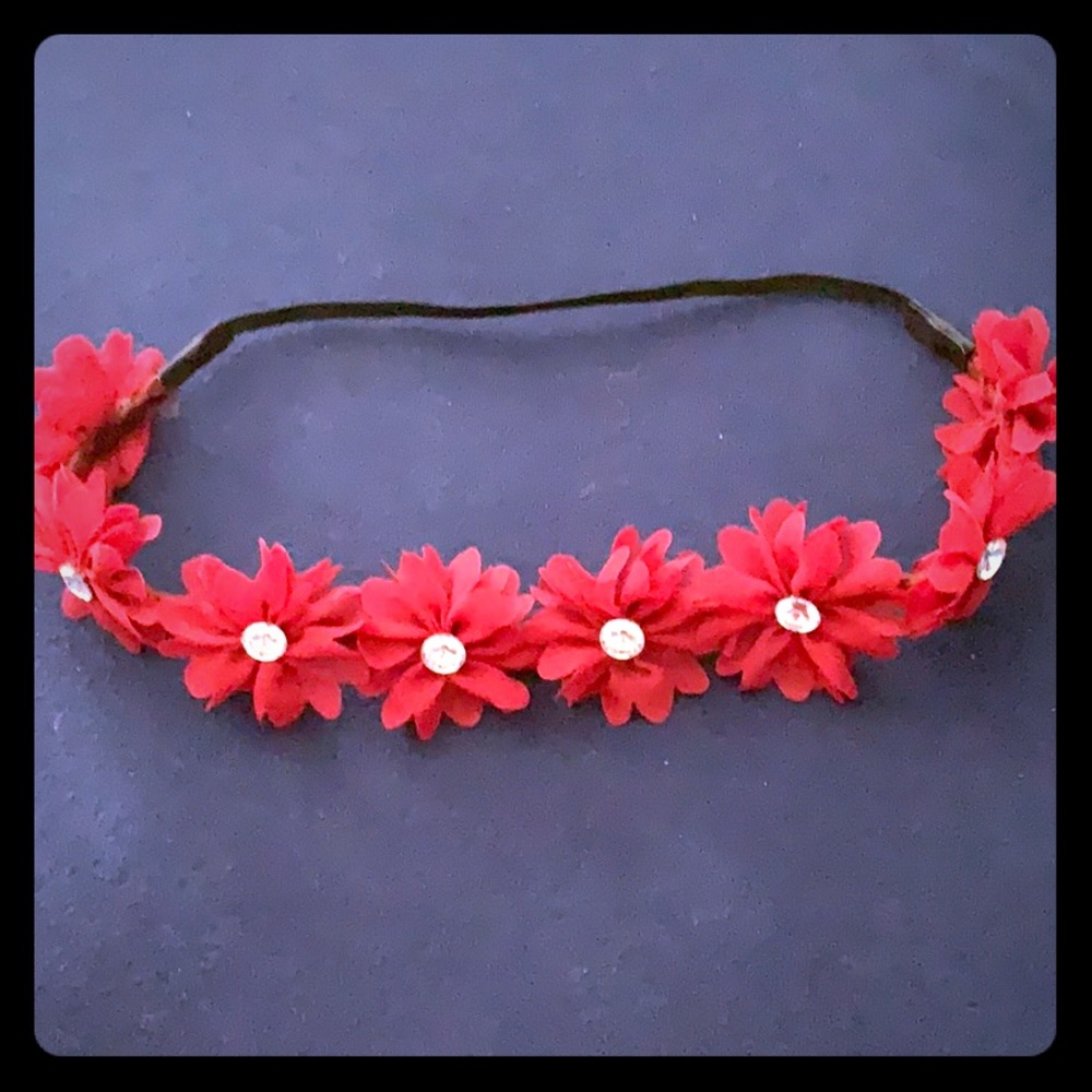 NWOT Flower Headband (Firm on price)